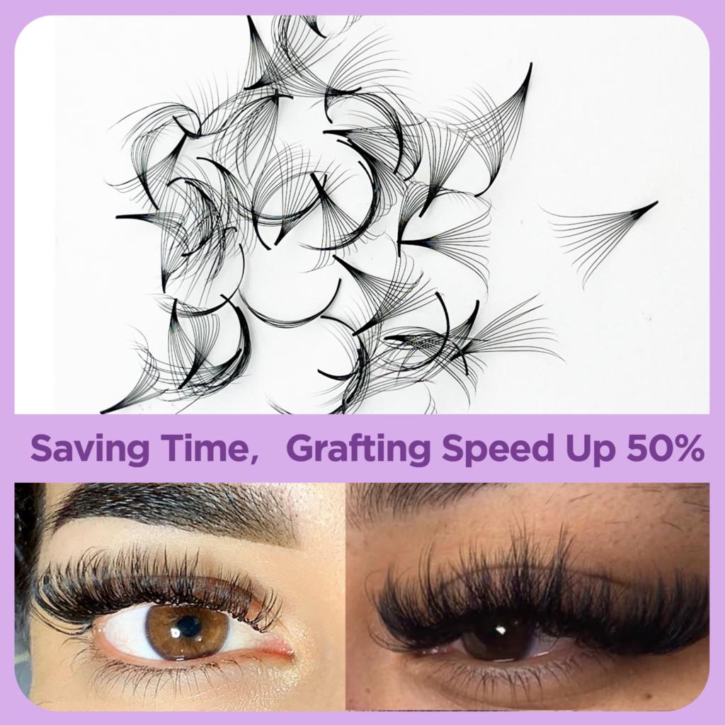 Tbestt Premade Fans Lashes 10D - đánh giá và giá Eyelash Extension Russian Volume