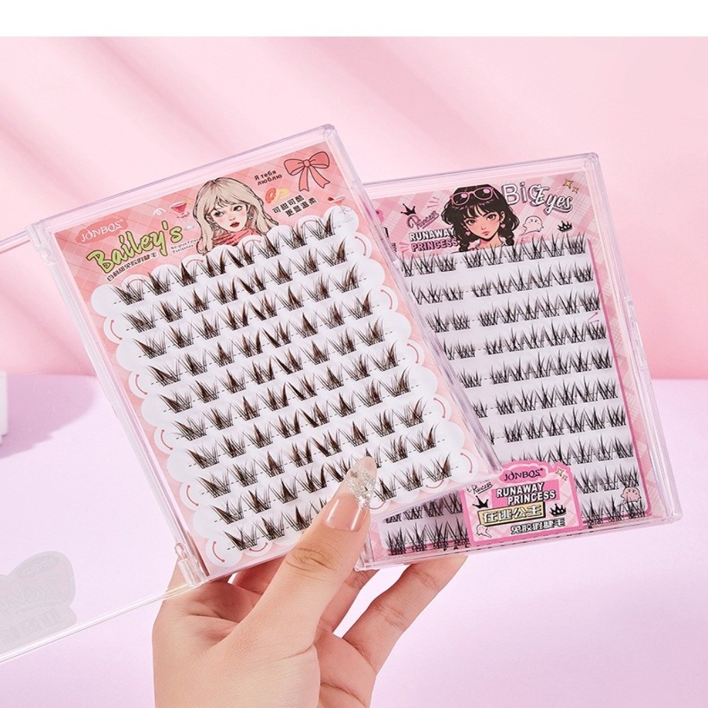 80 Clusters 11-12MM Self Adhes - đánh giá và giá Eyelash Extension No 11