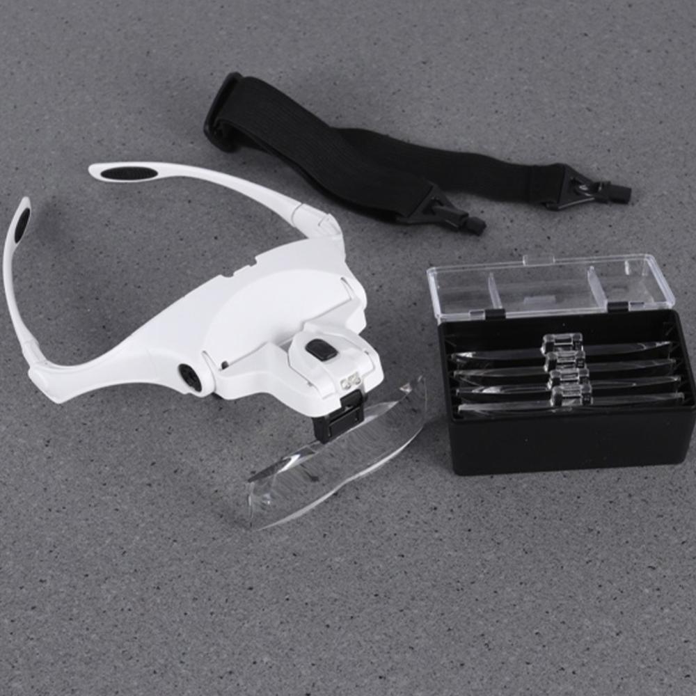5 Lens Adjustable Magnifier Ey - đánh giá và giá Eyelash Extension With Glasses